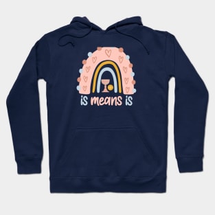 Is Means Is - Boho Design Hoodie